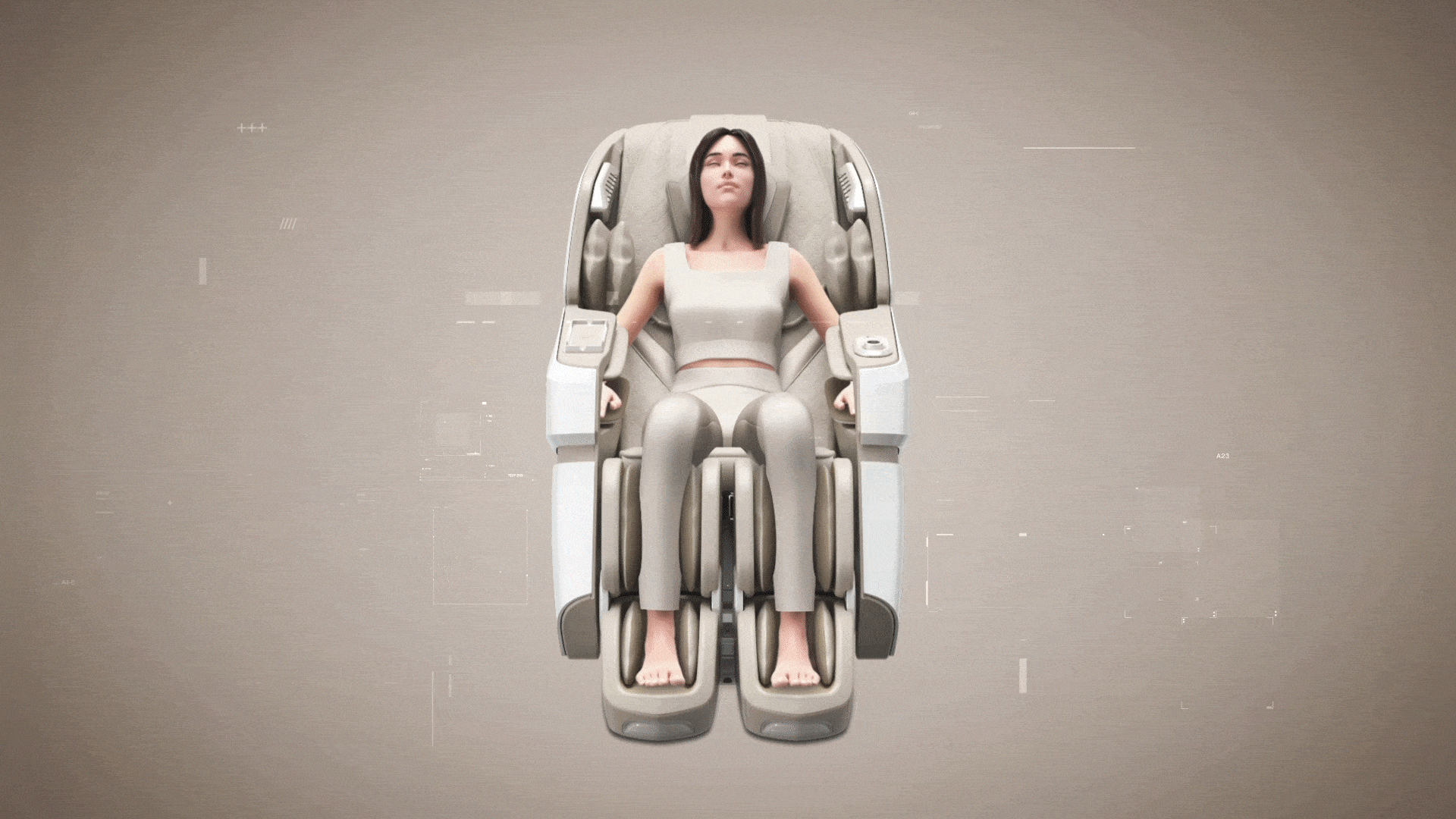 FALCON has 36 airbags to massage tired hands, arms, shoulders, calves, feet and heels. Falcon massage chairs offer deep tissue therapy, ergonomic design, and heat therapy for full-body relaxation and muscle recovery. Perfect for home use, these therapeutic chairs deliver unparalleled stress relief and comfort.