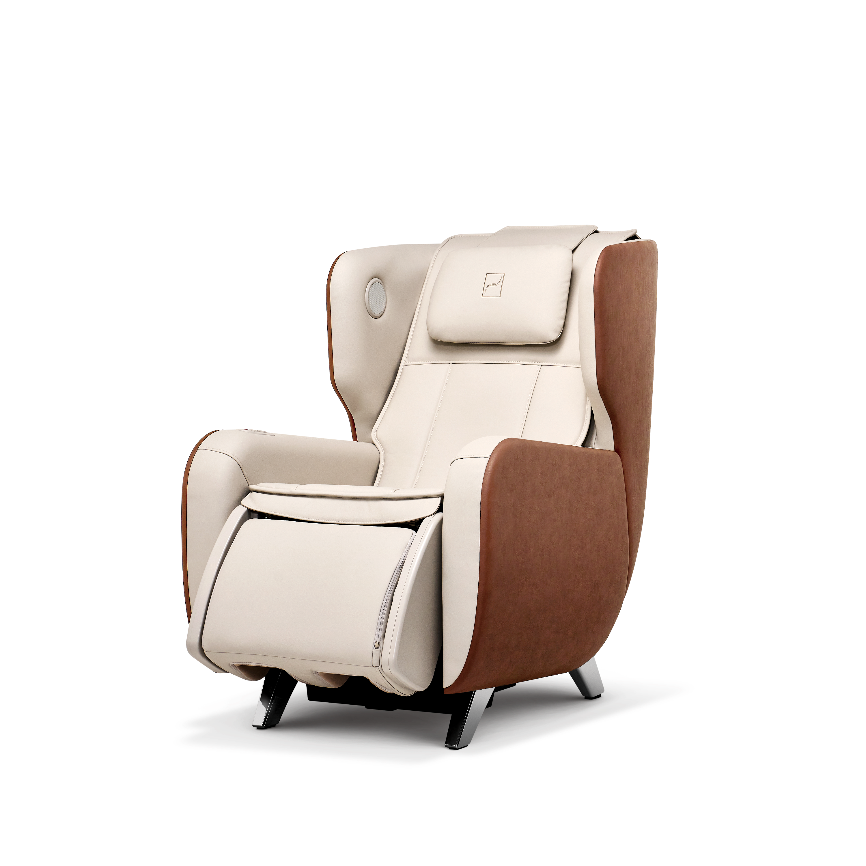 FAMILIE massage chairs offer deep tissue therapy, ergonomic design, and heat therapy for full-body relaxation and muscle recovery. Perfect for home use, these therapeutic chairs deliver unparalleled stress relief and comfort. Minimalist chair, maximum features.
Zero-gravity recliner, auto/manual massage chair with air bag calf massage and Bluetooth speakers. Chic lounger and luxury massage in one.