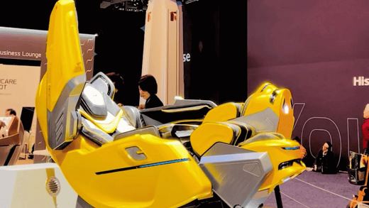 CES 2025: Bodyfriend the Robot Massage Chair Uses AI Healthcare Technologies